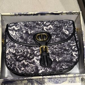 Dior blue and White Crossbody Bag